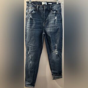 Distressed Blue Junior RE Generation Hydro Jeans Size 11, 30”X26.5”